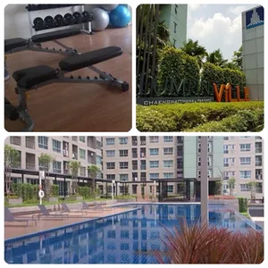 ด่วนสุด  ให้เช่า คอนโดลุมพินี วิลล์(LPN) แจ้งวัฒนะ-ปากเกร็ด 23 ตรม ตึก B