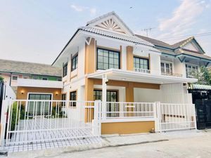 ขาย ทาวน์โฮม บ้านพฤกษา 18 บางใหญ่ 150 ตรม. 35 ตร.วา ตกเเต่งใหม่  พร้อมอยู่  หลังมุมมีพื้นที่สวน