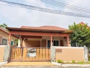 ขาย!! บ้านเดี่ยวชั้นเดียว| หมู่บ้าน ณฐาวดี ศรีราชา  โซนสวนเสือ ศรีราชา