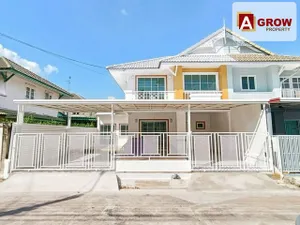 ม.พฤกษา14บี  หลังมุม  บ้านรีโนเวทใหม่พร้อมเข้าอยู่ แถมเฟอร์นิเจอร์แบบพร้อมอยู่