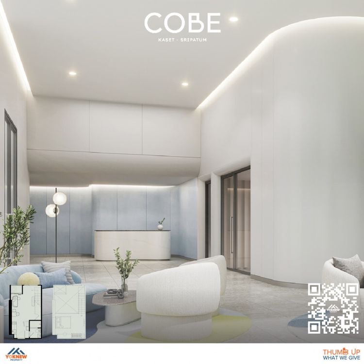 ขายคอนโด 𝐂𝐎𝐁𝐄 𝐊𝐚𝐬𝐞𝐭-𝐒𝐫𝐢𝐩𝐚𝐭𝐮𝐦  ห้องตกแต่งสวย✨คอนโดใหม่ , ภาพที่ 4