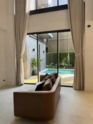 บ้านเดี่ยวpool villa ให้เช่า Bugaan บูก้านพระราม9-เหม่งจ๋าย​  มีลิฟท์  4-5 BED พร้อมอยู่