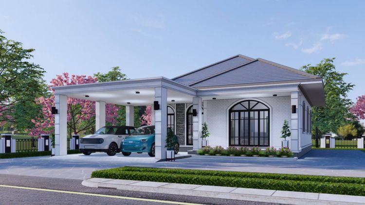 โครงการมหานคร บ้านสไตลล์อังกฤษ 2ห้องนอน2น้ำ , ภาพที่ 4