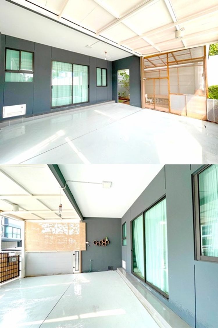 เงียบสงบ 27ตรว. 200ตรม.BRT เจริญราษฎร์ ให้เช่าทาวน์โฮม 2 ชั้น  หลังมุม , ภาพที่ 4