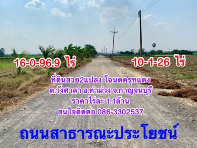 ขายที่ดินแปลงสวย 16ไร่กว่า ตำบลวังศาลา อำเภอท่าม่วง จังหวัดกาญจนบุรี, ภาพที่ 4