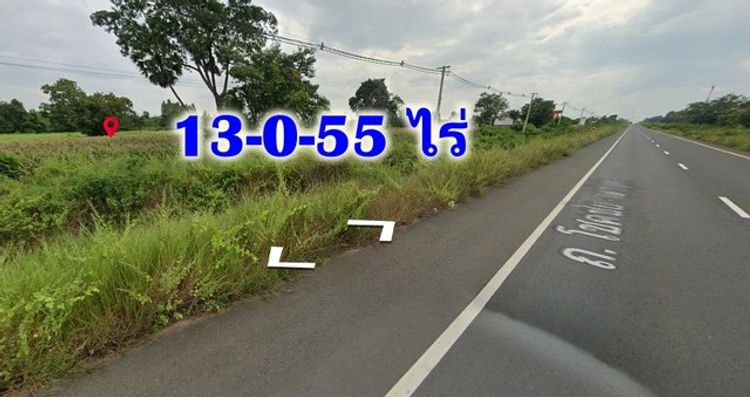 ขายด่วนที่ดินสวย  13-0-55 ไร่    ติดถนน24 โชคชัย - เดชอุดม  ต.หนองหว้า , ภาพที่ 4