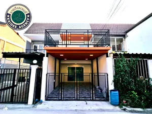 งบน้อยก็มีบ้านได้! ทาวน์โฮมรีโนเวทใหม่ แถมเฟอร์ ทำเลงามย่านสายไหม ใกล้ รฟฟ.คูคต! หมู่บ้าน อัมรินทร์ 3 ถ.สายไหม 79 กรุงเทพ ใกล้คลองสี่ ลำลูกกา สนามบินดอนเมือง