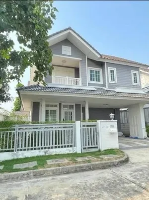 รหัสC6150 ให้เช่า บ้านเดี่ยว 2ชั้น หมู่บ้านบุราสิริ (ปัญญาอินทรา) เลียบคลองสอง คลองสามวา