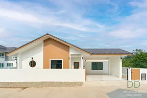 DD-0203 บ้านสร้างใหม่ สไตล์มินิมอลมูจิ 3 ห้องนอน ท่าวังตาล สารภี 