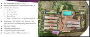 ขายฟาร์มหมู 6 โรงเรือน 30 ล้าน ขนาด 26-3-21 ไร่ 5,000 ตัว ระบบเลี้ยงแบบปิด