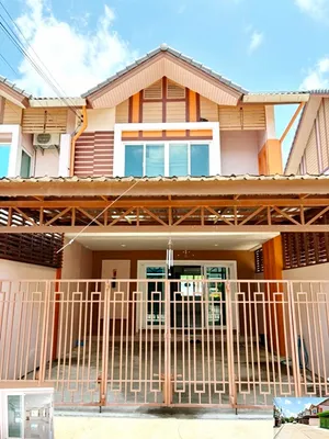 ตลาดสดสมศรี 1.5 กม.ไม่มีเฟอร์ หลังมุม 30ตรว.  ให้เช่าทาวน์โฮฺม 2 ชั้น 120ตรม. คนไม่พลุกพล่าน 3นอน 3น้ำ 2จอดรถ 2แอร์ เดอะ ไบรท์ พระราม 2