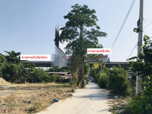 ขายที่ดินตลิ่งชัน 2 ไร่ 2 งาน ถนนเลียบทางรถไฟตลิ่งชัน ถนนเลียบทางด่วนประจิมรัถยา ใกล้ถนนสวนผัก