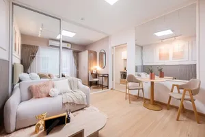 คอนโด ยูนิโอ จรัญฯ 3 ห้องรีโนเวท ตกแต่งสวย เฟอร์นิเจอร์ใหม่ทั้งหมด