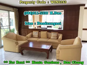 Kanta Gardens, Ban Chang *** House for Rent ***