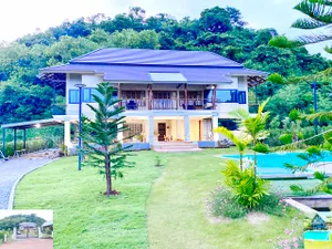 บรรยากาศดี พูลวิลล่า ให้เช่าคฤหาสน์หรู 2 ชั้น 2 หลังถ.ธนะรัชต์ 398ตรว. 500ตรม. วิวธรรมชาติ 5นอน 5น้ำ 4จอดรถ 5แอร์ กางเต็นท์ดูดาว เขาใหญ่