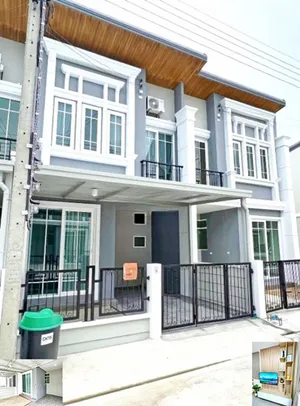 สุขุมวิท113 ลาซาล ให้เช่าทาวน์โฮม 2 ชั้น MRT สำโรง1กม. 17ตรว.118ตรม. 2นอน 2น้ำ 3แอร์ อิมพีเรียลเวิลด์ สำโรง 
