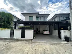 บ้านเดี่ยว 2 ชั้นให้เช่าและขาย โครงการ The Ville มีนบุรี-นิมิตใหม่