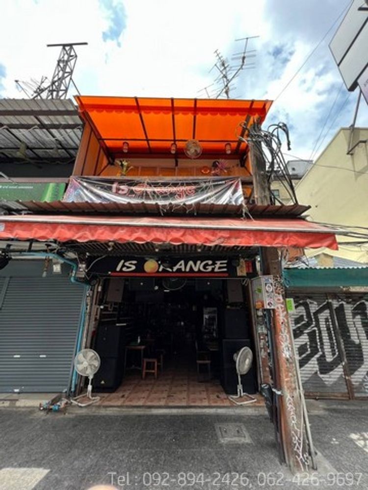 ขาย อาคารพาณิชย์ 2 ชั้น ทำเลใจกลางถนนข้าวสาร เหมาะลงทุนทำธุรกิจ, ภาพที่ 4