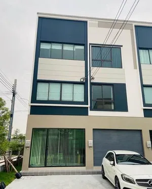EPL-HR3334 ให้เช่าโฮมออฟฟิศ หลังมุม โครงการDISTRICT รามอินทรา-จตุโชติ พื้นที่ใช้สอย 134 ตรม.4 ห้องนอน 3 ห้องน้ำ ขนาด 30.9 ตรว.