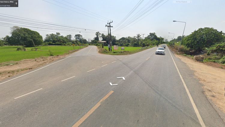ขาย ที่ดิน หน้ากว้างติดถนนคอนกรีต 110 เมตร ที่ดิน 3 ไร่ 2 งาน 7 ตร.วา, ภาพที่ 4