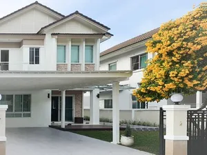 RH1206 ให้เช่าบ้านโครงการ นันทวัน สาทร-ราชพฤกษ์ 4 ห้องนอน 3 ห้องน้ํา เฟอร์นิเจอร์และเครื่องใช้ไฟฟ้าครบ