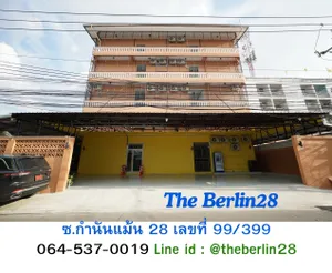 -หอพักเปิดใหม่- ต้อนรับปี 2025- The Berlin28 (อยู่ในซ.กำนันแม้น 28 ) ( เดอะ เบอร์ลิน28) เริ่ม 3500-4500 บาท