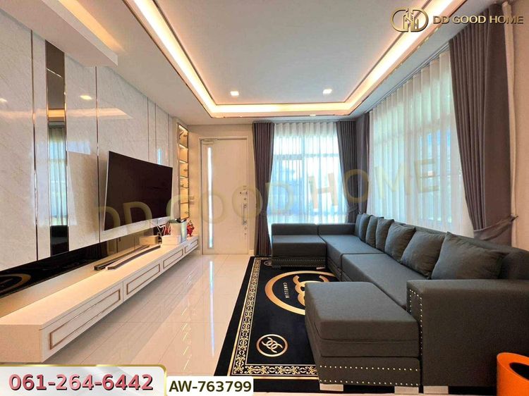 บ้านเดี่ยว มัณฑนา พรานนกสาย 2 - บางแวก ใกล้เดอะมอลล์ บางแค , ภาพที่ 4