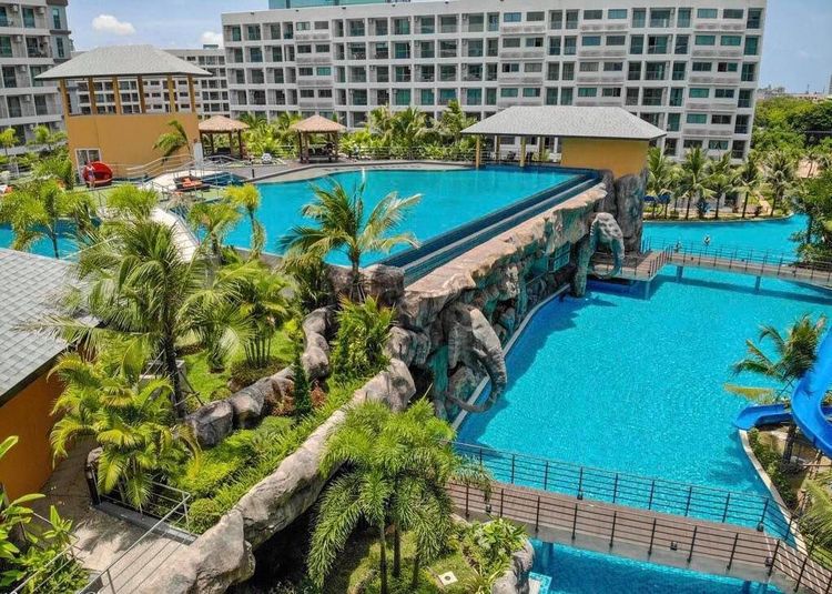 Big water park at Laguna Beach Maldives pool view Jomtien, ภาพที่ 4
