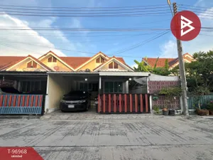  ขายบ้านแฝด หมู่บ้านอยู่สบาย เฟส 9 พานทอง ชลบุรี พร้อมอยู่