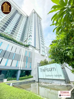 ขายด่วน!! คอนโด The Room สาทร-ตากสิน ห้องที่วิวดีที่สุดของตึกห้องมุม วิวรถไฟฟ้า BTS โพธิ์นิมิตร