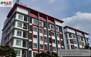 ให้เช่าคอนโด_แอท อีสต์ บางแสนสาย2 (ห้องพักชั้น4) ทำเลใกล้หาด