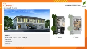 ขาย ทาวน์โฮม ในโครงการ เดอะ คอนเนค สุวรรณภูมิ-กิ่งแก้ว ตำบลราชาเทวะ อำเภอบางพลี จังหวัดสมุทรปราการ