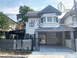 บ้านแฝด ไพรเวทรามอินทรา ถ.ปัญญาอินทรา คลองสามวา รีโนเวทใหม่ทั้งหลัง