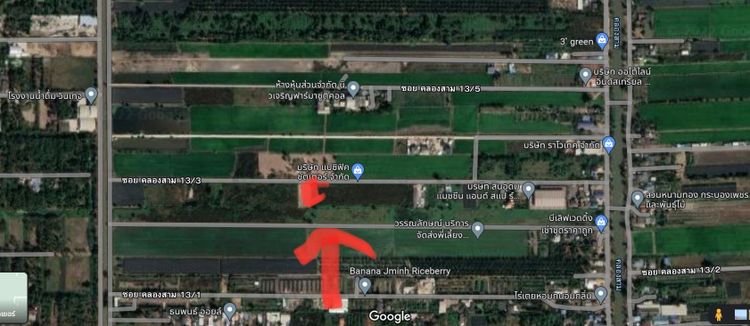 ขายที่ดิน 1 ไร่ ซ.คลองสาม 13/3 ถมสูง น้ำไฟพร้อมใช้งาน , ภาพที่ 4