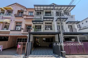 ขายทาวน์โฮม 3 ชั้น บ้านกลางเมือง รัชดา-เหม่งจ๋าย 1 ขนาด 21.9 ตรว. 3 ห้องนอน 4 ห้องน้ำ ทำเลใจกลางเมือง ใกล้ MRT เหมาะทั้งอยู่อาศัย ลงทุนปล่อยเช่า เปิดโฮมออฟฟิศ