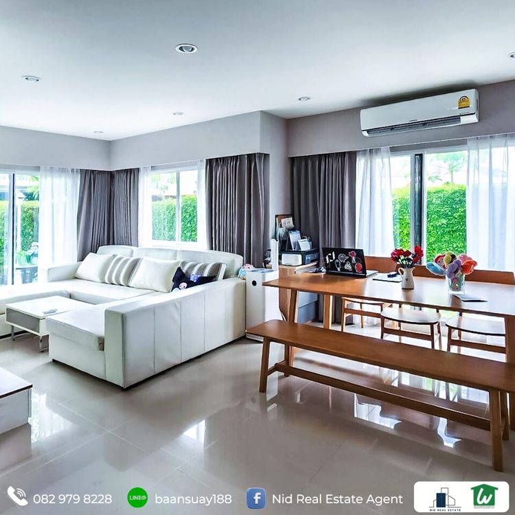 🏡ขายบ้านเดี่ยว หลังมุม หมู่บ้านเซนโทร สุขสวัสดิ์-พระราม 3 , ภาพที่ 4
