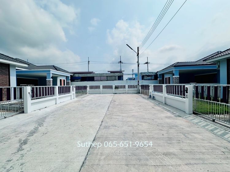 ขายบ้านเดี่ยวมือหนึ่ง 41 ตรว. 3 ห้องนอน 2 ห้องน้ำ ใกล้นิคมฯ ปิ่นทอง6,, ภาพที่ 4
