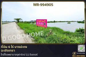 WR-994905 ที่ดิน 6 ไร่ บางปะกง ฉะเชิงเทรา ใกล้โรงพยาบาลจุฬารัตน์ 11 อินเตอร์