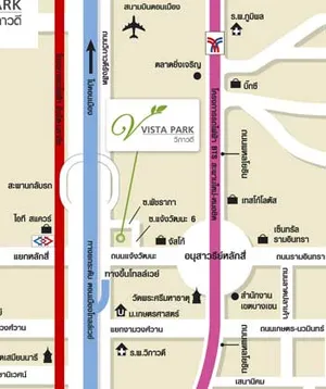 ให้เช่าทาวน์ฌฮม 3 ชั้น หมู่บ้านวิสต้าปาร์ค วิภาวดี 2 หลักสี่