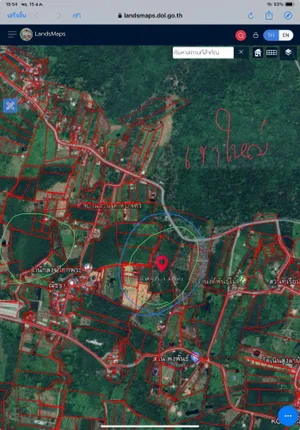 ขายที่ดินสวย 16 ไร่ 1 งาน 71 ตร.วา วิวเขาใหญ่ ติดถนนสาธารณะ คลองมะเดื่อ นครนายก ใกล้น้ำตกสาริกา