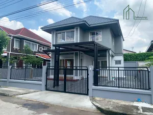 บ้านเดี่ยว 2 ชั้น 61.8 ตรว. หมู่บ้านสัมมากร 2 ถนนสามวา 20 รีโนเวทใหม่ พร้อมอยู่