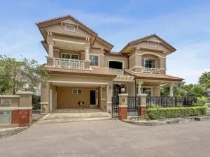 บ้านเดี่ยว ม.มัณฑนา ราชพฤกษ์ หลังมุม ใกล้จุดขึ้นทางด่วน ศรีรัช (6029)