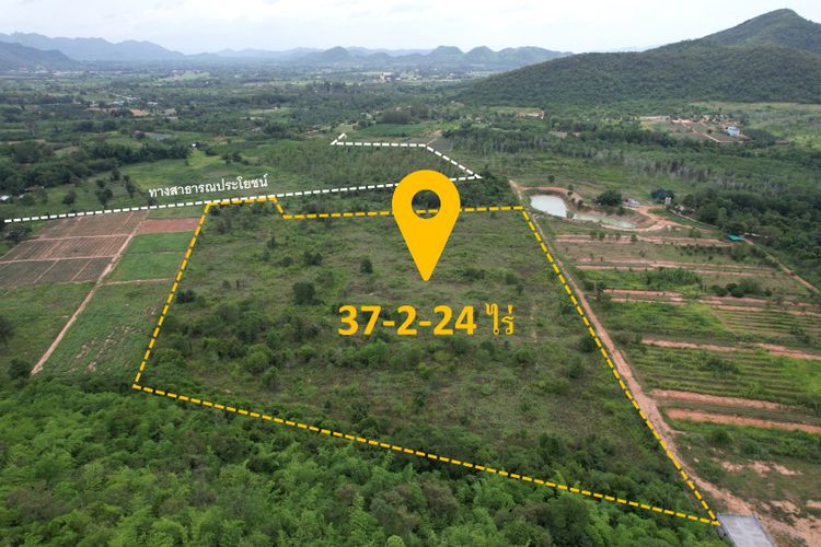 ขายที่ดิน 38 ไร่ วิวสวย ติดเขา ต.หนองพลับ อ.หัวหิน (2,500 บาท/ตรว.), ภาพที่ 4