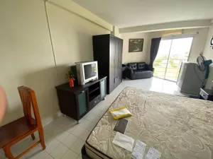 Jomtien Beach Condo for Rent 🌴 30 sq.m Studio Unit S1-8-38 on 8th Floor Only 8,500 THB/month