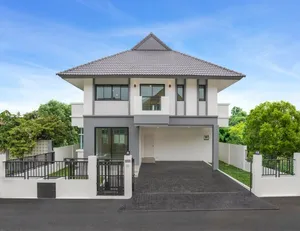 บ้านเดี่ยว ม.Nonvedian บางศรีเมือง ใกล้รถไฟฟ้าสายสีม่วง สถานีสะพานพระนั่งเกล้า (5874)