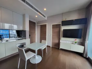 ให้เช่า 1นอน 1น้ำ ชั้น 25 คอนโด Q Asoke ห้องปรับปรุงหลังแผ่นดินไหวแล้ว