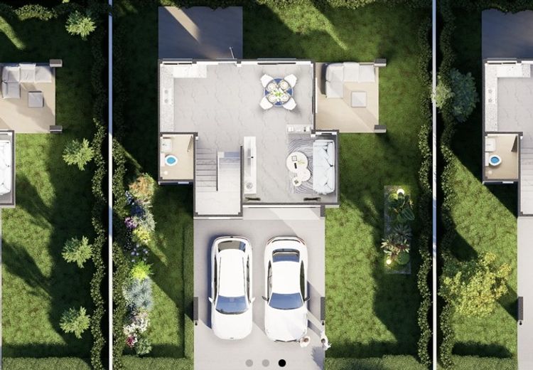  บ้านแฝดทรงอิสระ 2 ชั้น บ้านบึง ราคาจับต้องได้, ภาพที่ 4