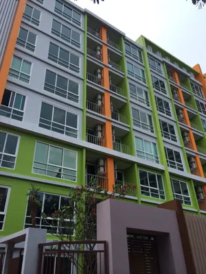 ขายคอนโด: Emerald Residence รัชดา 2 ห้องนอน | 1 ห้องน้ำ | ชั้น 8 | 43 ตร.ม. 