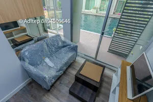 ขายคอนโด A Space Play สุทธิสาร ห้องติดสระว่ายน้ำ ขนาด 1 ห้องนอน 41 ตร.ม. ใกล้ MRT สุทธิสาร เฟอร์นิเจอร์ครบ พร้อมเข้าอยู่