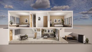 Newly and stylishly renovated townhouse near the airport.